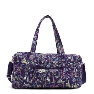 Vera Bradley Harry Potter Forbidden Forest Pattern Large Travel Duffel 22 In NWT